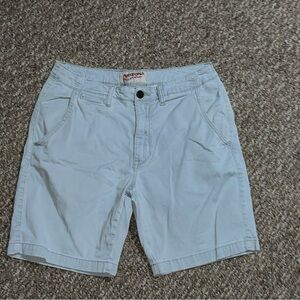 Arizona Jean Company Men's gray flat front Shorts size 31